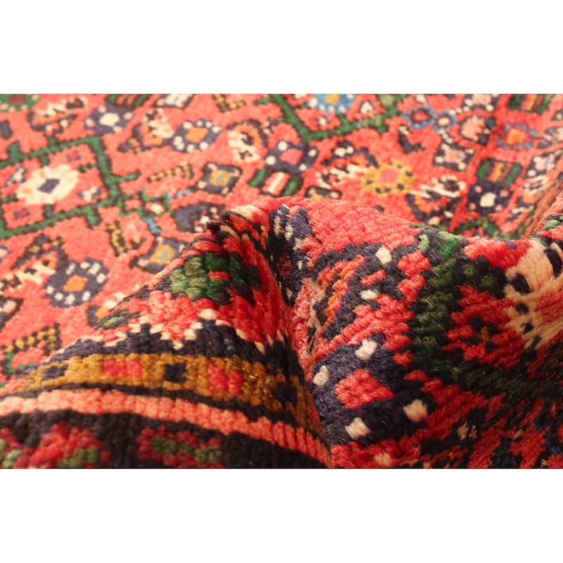 ECARPETGALLERY Hand-knotted Andelz Red Wool Rug - 2'11 x 9'5