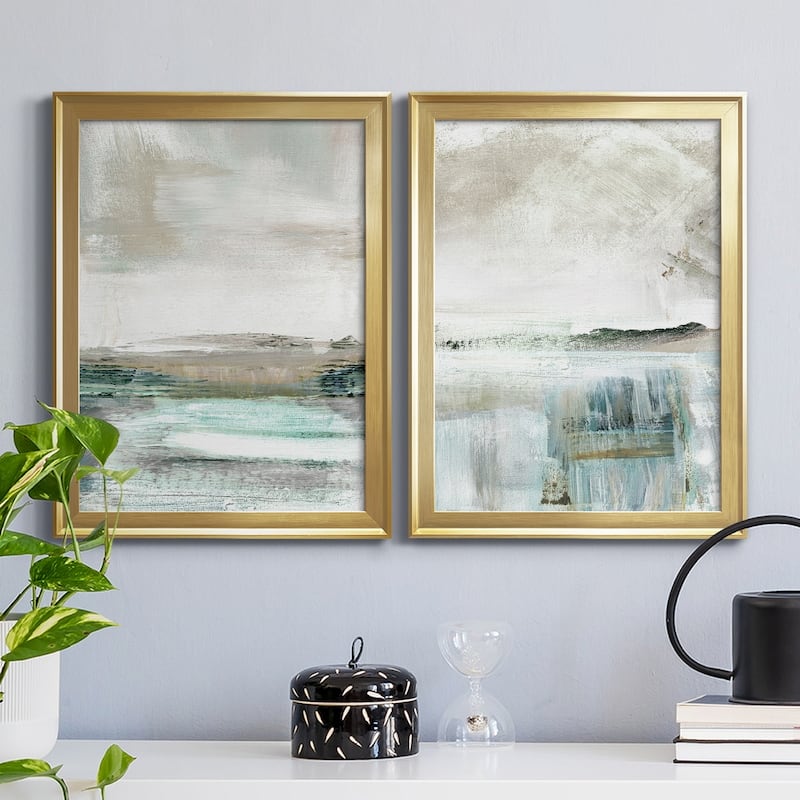 Summer Teal I Premium Framed Print - Ready to Hang - Multi-Color