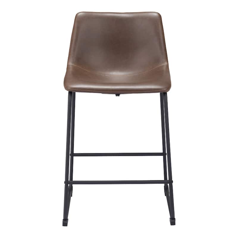 Smart Counter Chair (Set of 2) - 18.9" W x 21.3" D x 34.6" H