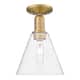 Option Brushed Brass / Clear