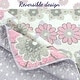 preview thumbnail 3 of 9, Lola Floral Pink Grey Cotton Quilt Bedding Set
