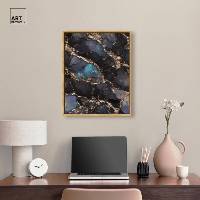 Astral Firelight Canvas by Art Remedy