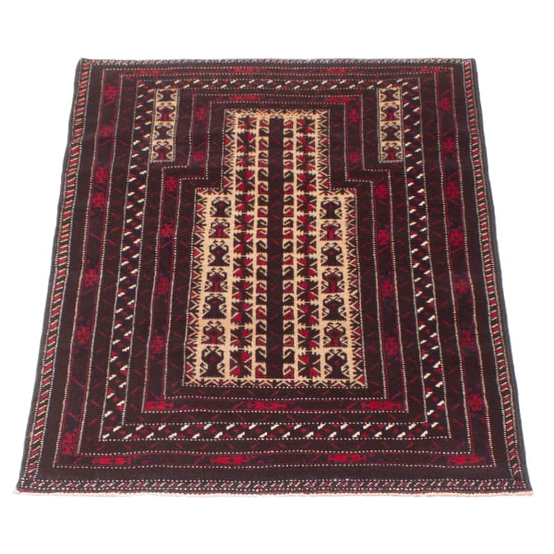Teimani Beige Rug 2'11" x 4'11" - 2'11 x 4'11