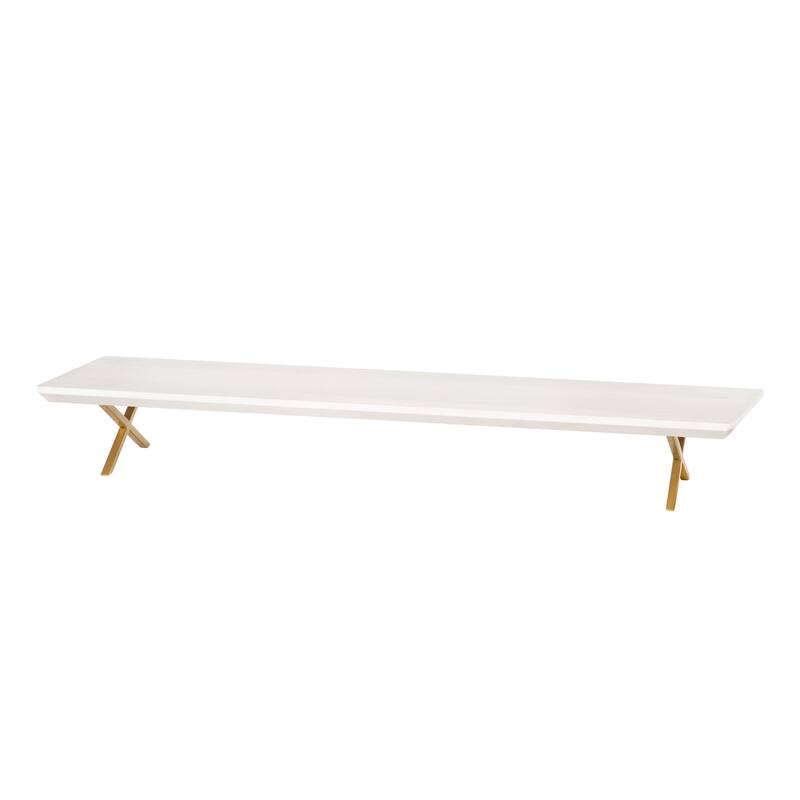 Jani Wood Monitor Stand Riser Desk - Ergonomic Design Stand, Desktop Organizer Table for Home, Office Workspace, Gaming Desk