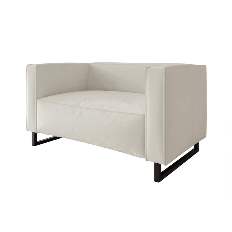 CraftPorch Mid Century Modern Upholstered Loveseat