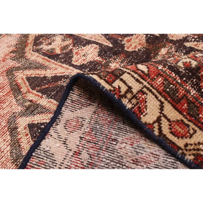 ECARPETGALLERY Hand-knotted Antalya Vintage Dark Copper Wool Rug - 3'6 x 5'11