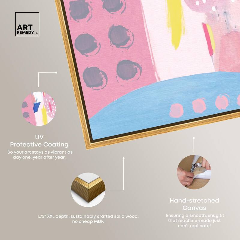 Doll Memories - Pretty blue Canvas by Art Remedy