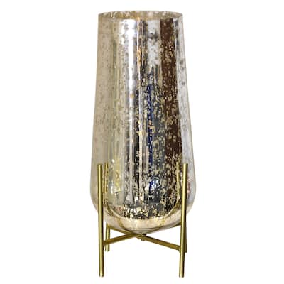 StyleCraft Hurricane With Metal Stand - Champagne