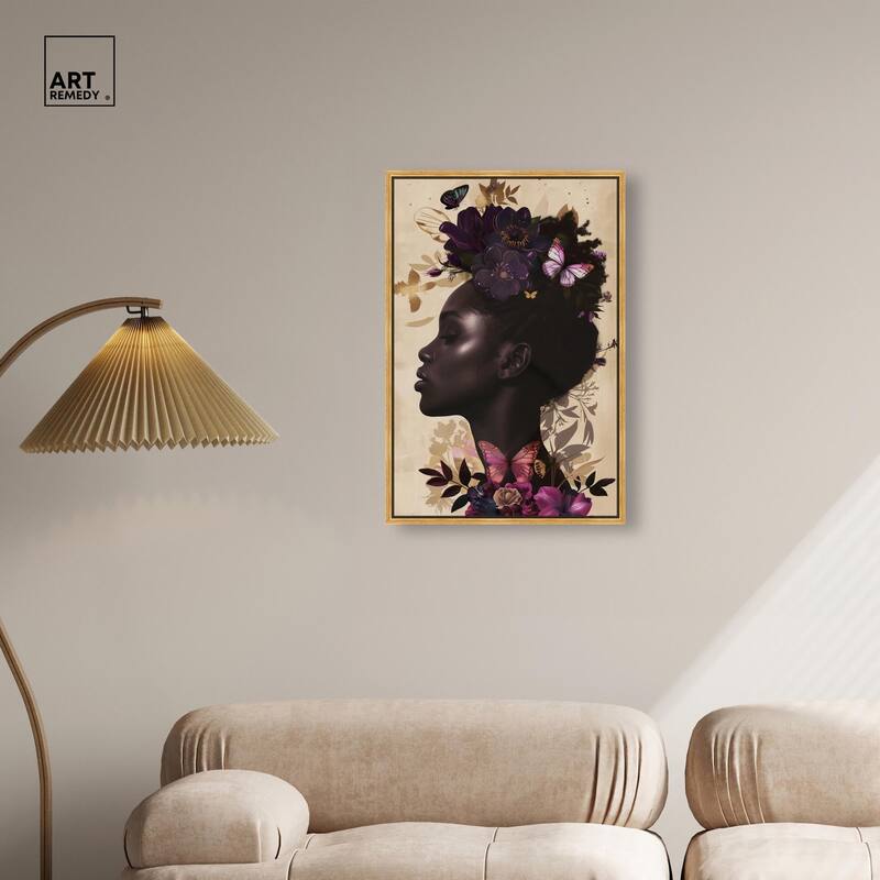 Butterfly Passion Canvas by Art Remedy