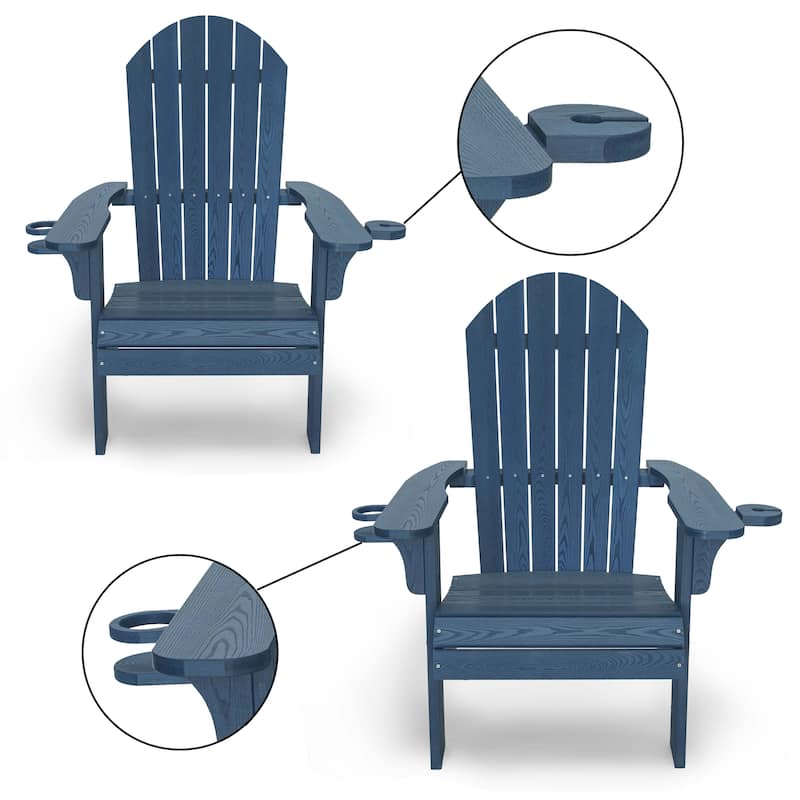 Westley All Weather Outdoor Patio Adirondack Chair