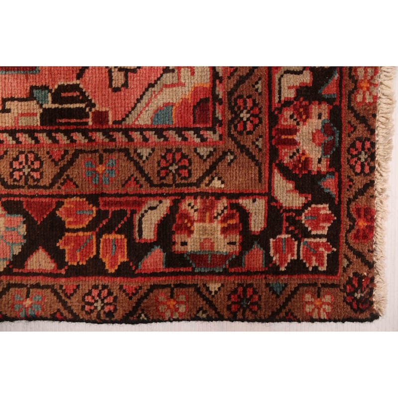 ECARPETGALLERY Hand-knotted Andelz Red Wool Rug - 4'1 x 6'8