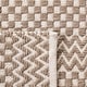 preview thumbnail 4 of 2, SAFAVIEH Handmade Boston Zaida Coastal Cotton Rug - Taupe - 4' x 6'