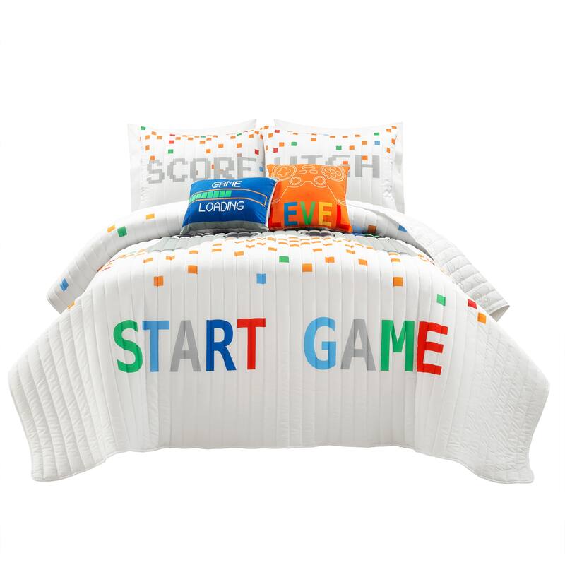Lush Decor Video Games Kids 5-piece Quilt Set
