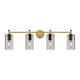 Option Brushed Brass / Plated Smoke