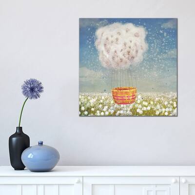 iCanvas "Illustration Art Of Balloon In Form Of Dandelions" by natamc Canvas Print