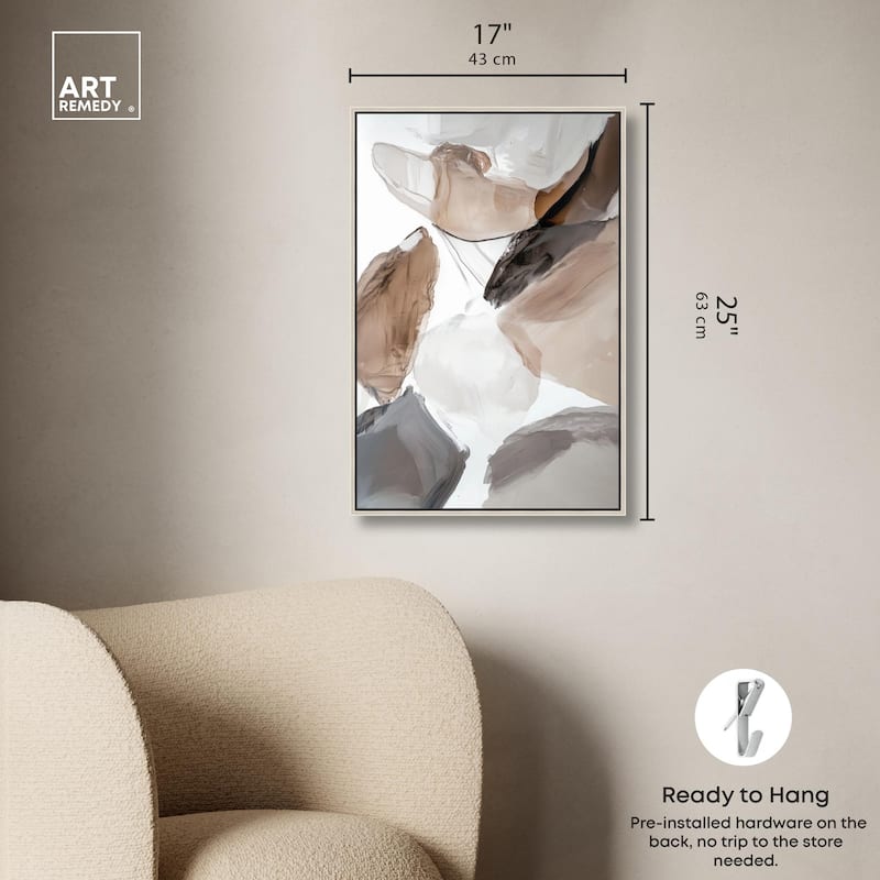 Sedimentary Hues I Canvas by Art Remedy