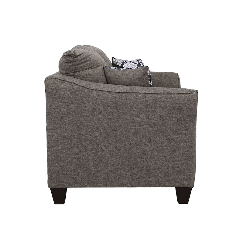 Salizar Upholstered Flared Arm Loveseat - 60" x 37" x 39"