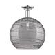 Option Polished Chrome / Light Smoke Deco Swirl