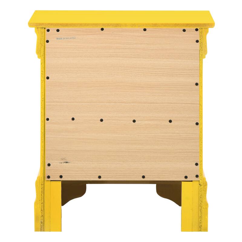 Louis Philippe 2-Drawer Nightstand (24 in. H X 21 in. W X 16 in. D)