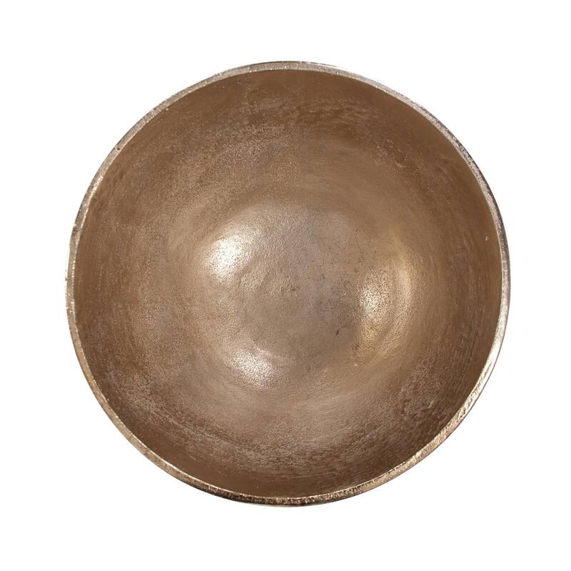 Golden Ore Large Champagne Serving Bowl