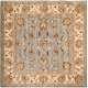 preview thumbnail 3 of 17, SAFAVIEH Handmade Royalty Karmele Traditional Oriental Wool Rug 7' Square - Blue/Beige - Square