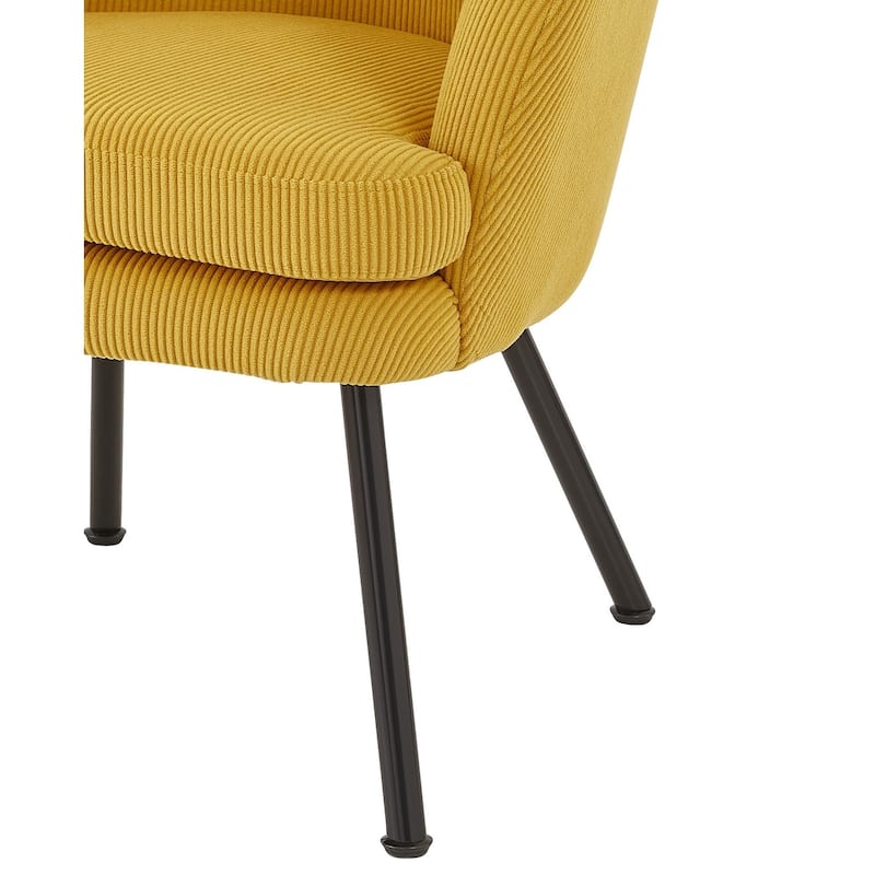 Mid Century Modern Upholstered Living Room Accent Chair