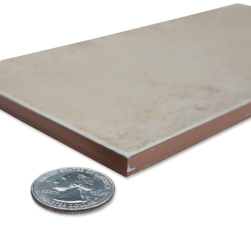 Merola Tile Camden Bone 4" x 8" Ceramic Wall Tile