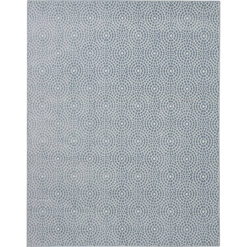 Nourison Urban Chic Modern Geometric Medallions Area Rug