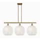 Option Brushed Brass / White Mouchette