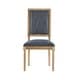 preview thumbnail 8 of 89, Regina Wood Upholstered Dining Chair by Christopher Knight Home