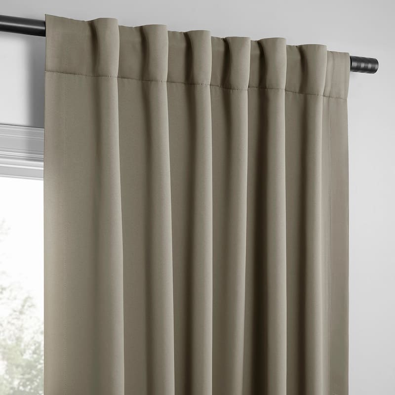 Exclusive Fabrics Room Darkening Curtains for Bedroom & Living Room Curtains - Window Drapes (2 Panels).