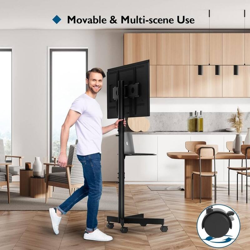 Mobile TV Cart