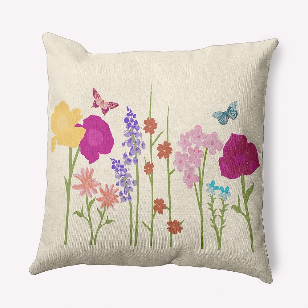 Little Garden Decorative Throw Pillow