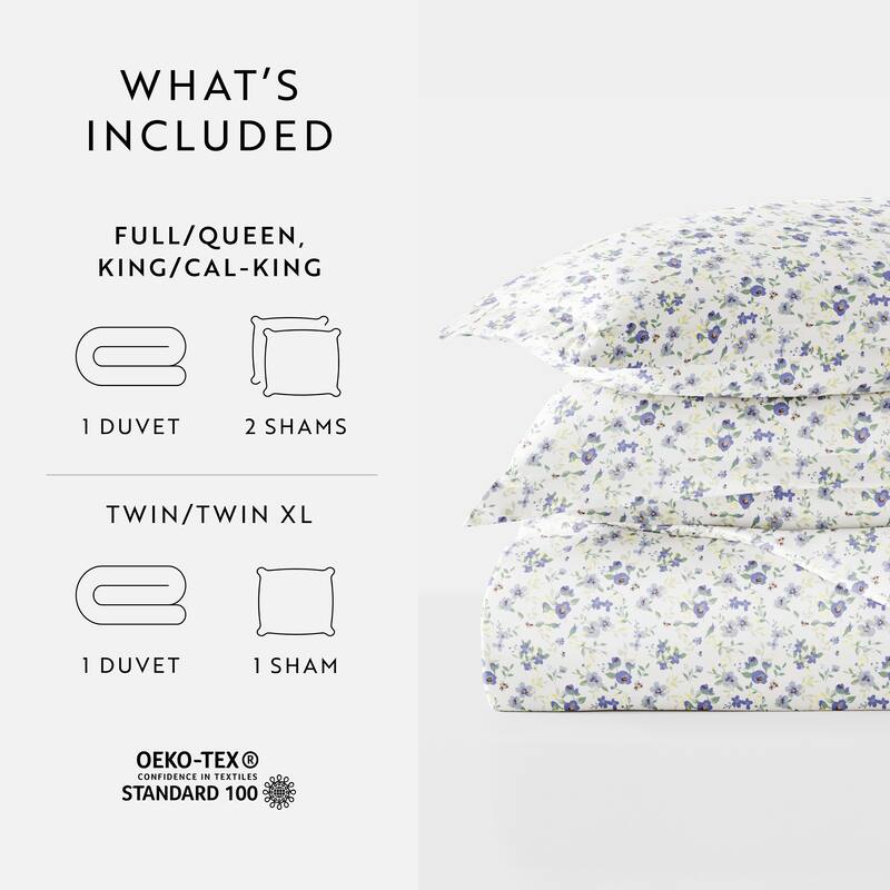 Becky Cameron Blossoms 3 Piece Duvet Cover Set