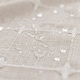 preview thumbnail 21 of 39, No Hooks Linen Textured Geometric Tassels Shower Curtain with Snap-in Liner