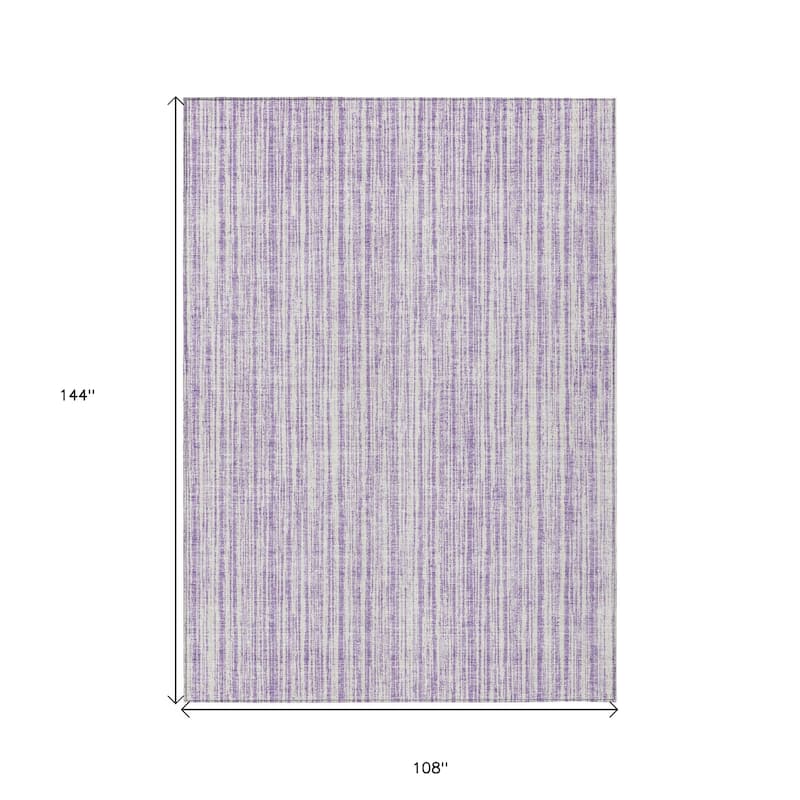 HomeRoots Striped Transitional Rectangle Outdoor Rug