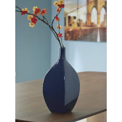Signature Design by Ashley Abtinson Navy Vase