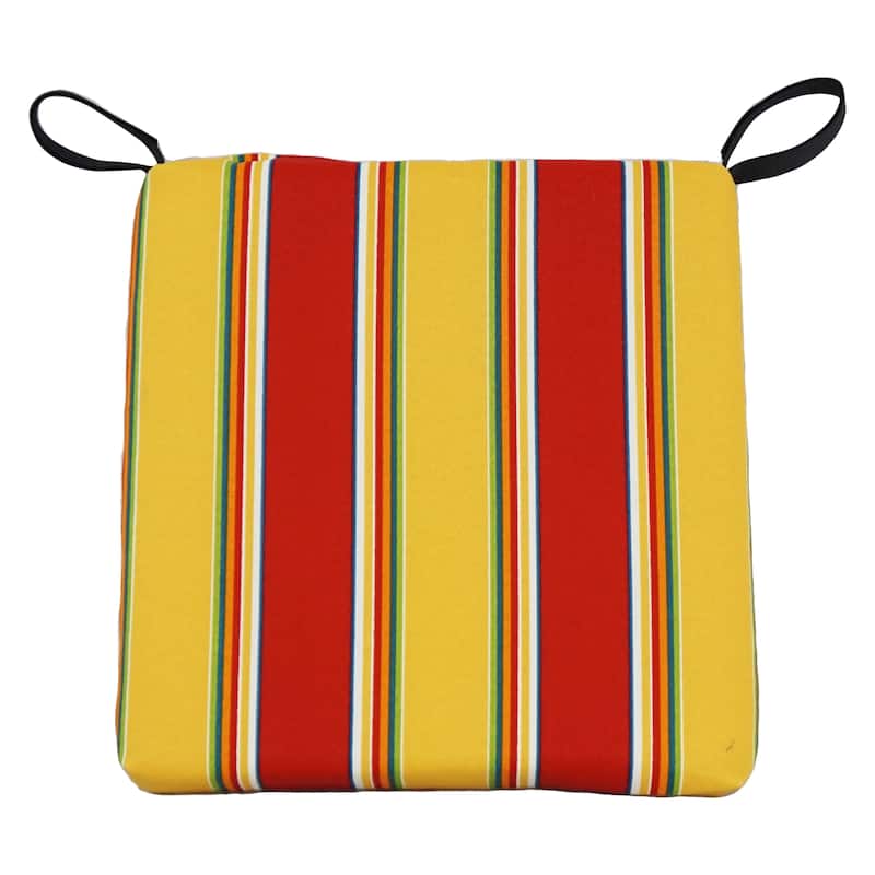 16-inch Indoor/Outdoor Chair Cushions (Set of 2) - 16 x 16