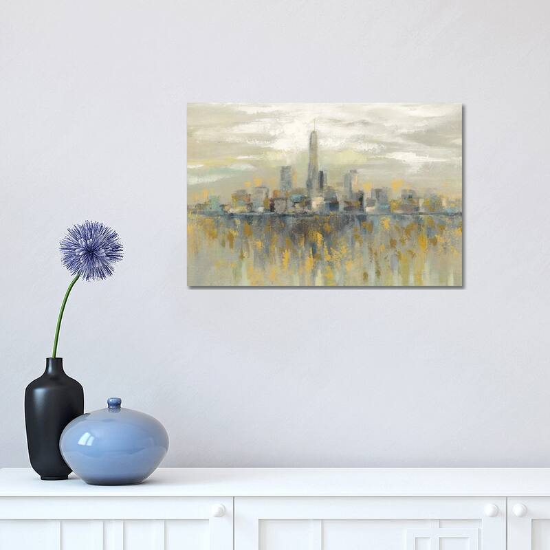 iCanvas "Manhattan Fog" by Silvia Vassileva Canvas Print - 12x18x1.5