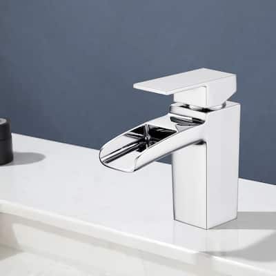 Topcraft 5.9in Single Handle Single Hole Bathroom Faucet Bathroom Vessel Faucet