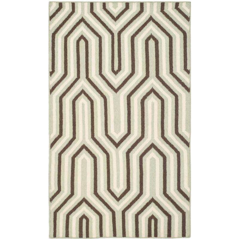 SAFAVIEH Handmade Flatweave Dhurries Keti Modern Moroccan Wool Rug
