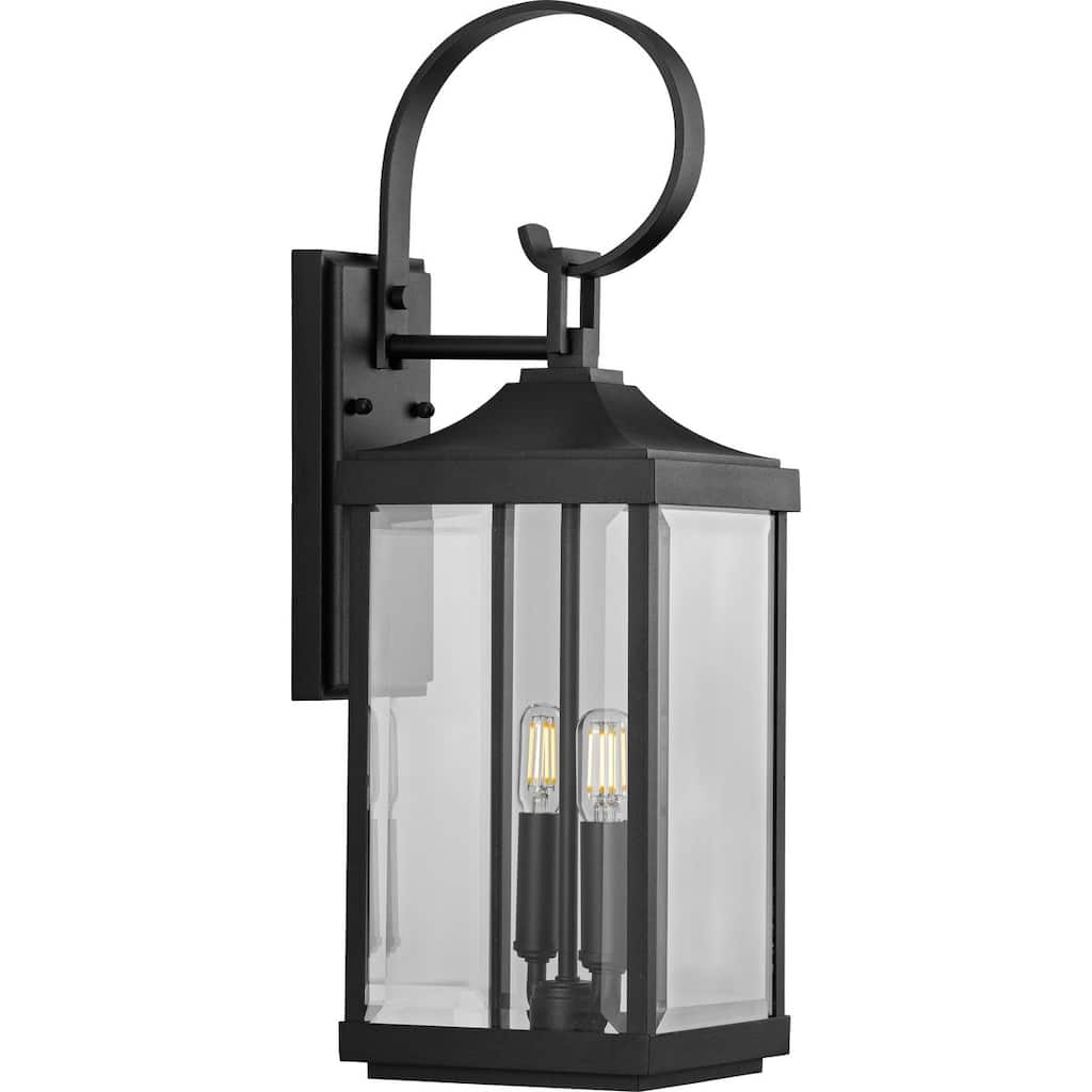 Gibbes Street Collection Two-Light Medium Wall Lantern - 7 in x 8.75 in x 21.75 in