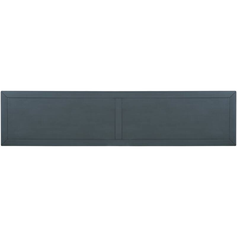 Modern Console Table/Sofa Table with Storage Drawers and Bottom Shelf for Entryway Hallway