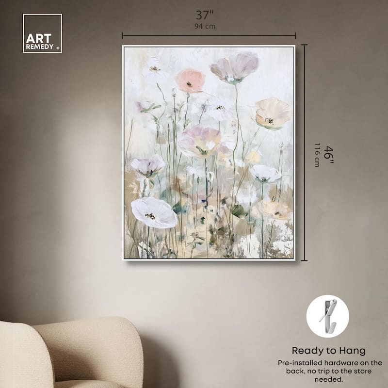 Flourishing Light Canvas by Art Remedy