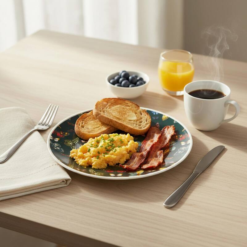 Portmeirion Botanic Garden Harmony Accents 12 Inch Coupe Plate - 12 inch