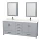 Option Gray, Chrome Trim, Giotto Quartz Top