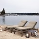 preview thumbnail 14 of 52, Arden Selections Oceantex Outdoor Chaise Lounge Cushion 72 x 21