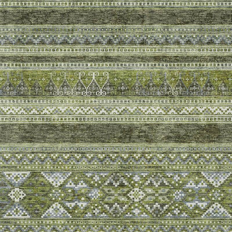 HomeRoots Southwestern Transitional Rectangle Outdoor Rug
