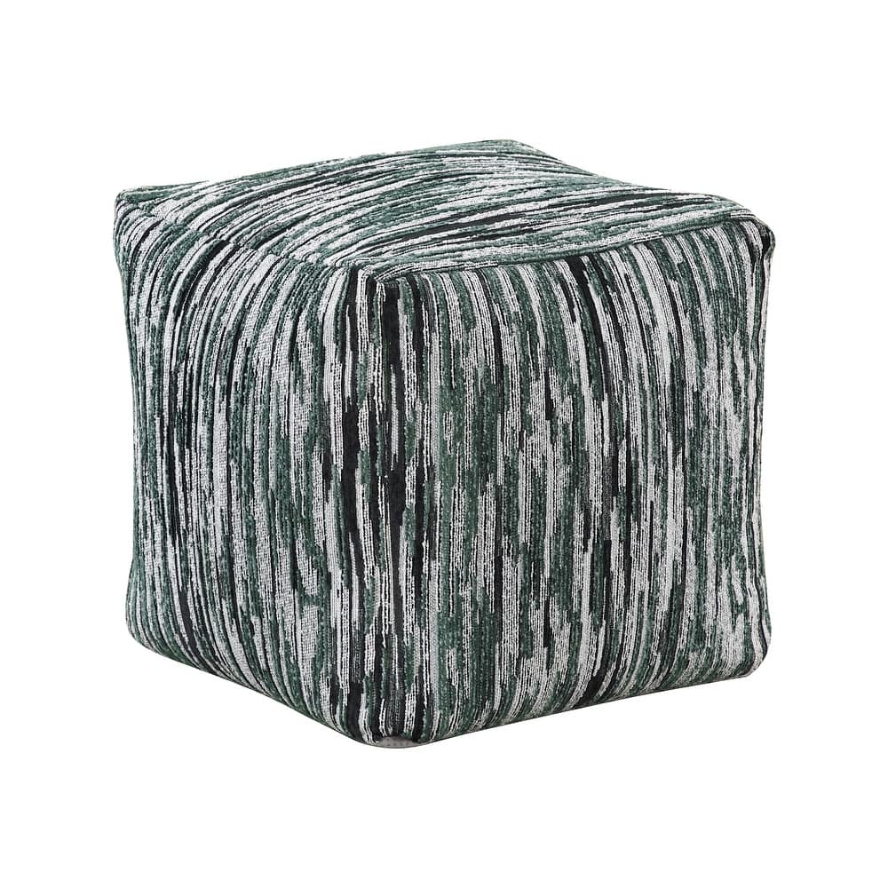 Fremont & Park Ossela Fabric Square Pouf
