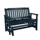 preview thumbnail 18 of 43, HIGHWOOD Lehigh Garden Glider Bench Federal Blue